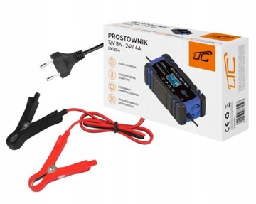 МОЩНЫЙ АВТОМАТИЧЕСКИЙ ВЫПРЯМИТЕЛЬ С ЖК-дисплеем 12 В 8 А - 24 В 4 А С ФУНКЦИЕЙ ЭЛЕКТРОННОГО РЕМОНТА