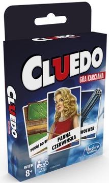 CLUEDO GRA KARCIANA RODZINNA IMPREZOWA TOWARZYSKA