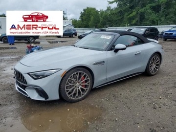 Mercedes SL R232 2022 Mercedes-Benz SL 2022 r., 4,0L SL 55 AMG 4.0 Benzyna 469KM