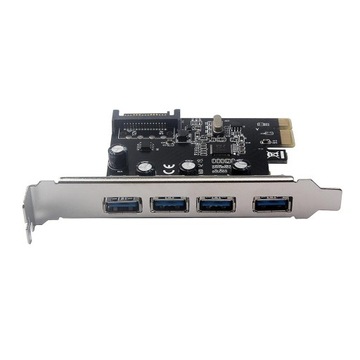 USB, 4-портовый адаптер USB 3.0 — PCI