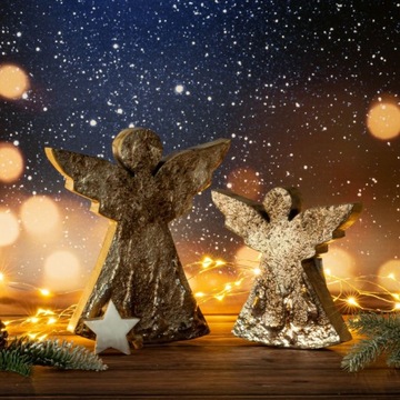 РОЖДЕСТВЕНСКАЯ ФИГУРКА АНГЕЛА 12 СМ РОЖДЕСТВЕНСКОЕ УКРАШЕНИЕ
