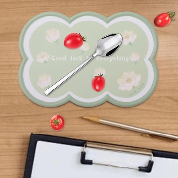 Универсальный противоскользящий коврик на приборную панель автомобиля, противоскользящий приборной панели, зеленый, маленький лотос