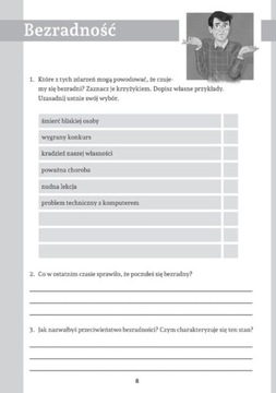 Иллюстрированный словарь чувств и эмоций. Рабочие карточки.