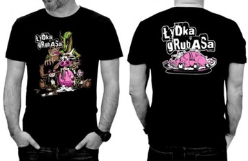 T-SHIRT KOSZULKA ŁYDKA GRUBASA AMIGOS NOWA r. L