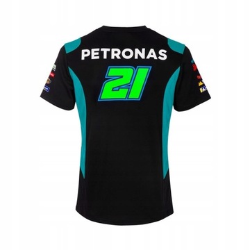 МУЖСКАЯ ФУТБОЛКА VR46 YAMAHA 2021 PETRONAS TEAM S