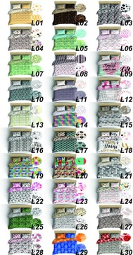 Постельное белье ДВУСТОРОННЕЕ 220х200 9013/5 НОВЫЕ ДИЗАЙНЫ