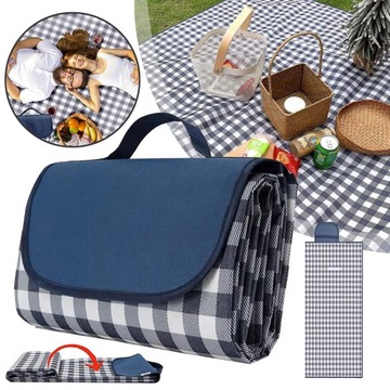 PRZENOŚNE DYWANY PIKNIKOWE, MATA PLAŻOWA, WODOODPORNY, LEKKIE, DO PODRÓŻY