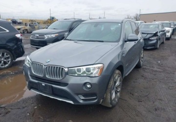 BMW X3 G01 SUV 2.0 28i 245KM 2017 BMW X3 Automat z Kanady 4x4 benzyna KUPIONY w transporcie do Polski 2.0, zdjęcie 1