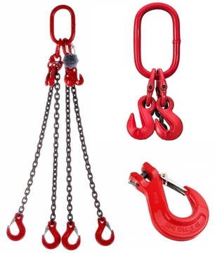 ЦЕПЬ ОДИНАРНАЯ 4С 4,25Т 4М + укорачивающие крючки