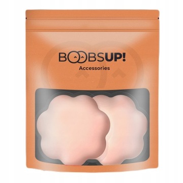 ОРИГИНАЛЬНЫЕ МНОГОРАЗОВЫЕ СИЛИКОНОВЫЕ СОСКОВ BOOBSUP, ЗАКРЫВАЮЩИЕ ГРУДЬ