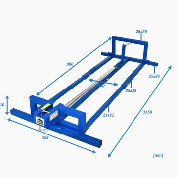 СЕРВИСНЫЙ ПОДЪЕМНИК ДЛЯ ТРАКТОРА КОСИЛКА 250 КГ