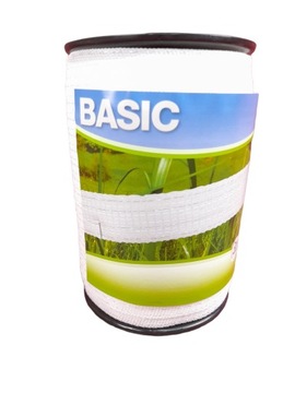 Taśma BASIC 20mm 200m do pastucha dla koni PASTUCH