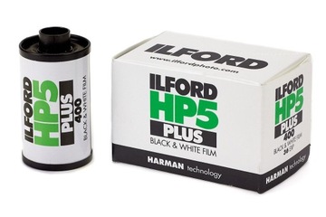 Film negatyw fotograficzny ILFORD B&W HP5+ kasetka 36 klatek