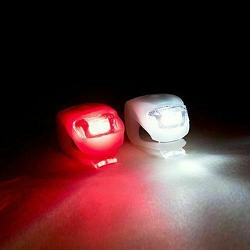 ВЕЛОСИПЕДНЫЕ ФОНАРИ ПЕРЕДНИЕ ЗАДНИЕ, НАБОР 2 ПРЕДМЕТА