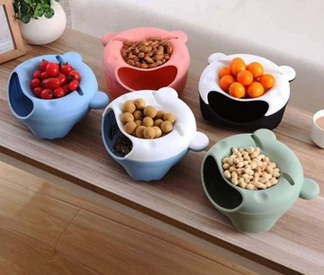 Миска из скорлупы подсолнечника, арахиса, подставка для телефона