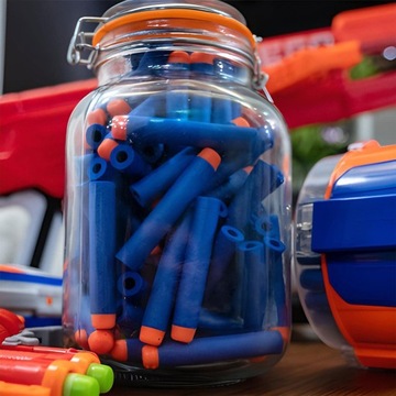 100 ШТ СТРЕЛ ДЛЯ NERF N-STRIKE CARTRIDGE ПАТРОНЫ НАБОР БОЕПРИПАСОВ