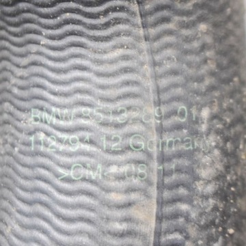 8513289 LEVÝ PŘÍVOD INTERCOOLER BMW 3 E90 320 D