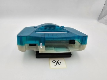 КОНСОЛЬ NINTENDO 64, ЕВРОПЕЙСКАЯ ВЕРСИЯ, ПРОЗРАЧНАЯ СИНЯЯ + ОРИГИНАЛЬНЫЕ АКСЕССУАРЫ