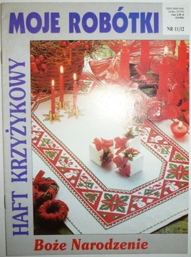 MOJE ROBÓTKI 11-12/2000 HAFT KRZYŻYKOWY