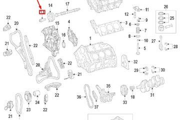 LAND ROVER DEFENDER L663 VÝZTUHA NÁRAZNÍKU PŘEDNÍHO LR146560