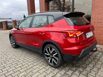 Seat Arona Crossover 1.0 EcoTSI 95KM 2018 Seat Arona 1.0 benzyna 95 KM czarny dach zarej w PL zadbany zamiana, zdjęcie 2