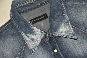 DSQUARED2 - markowa jeansowa koszula - M L - jNOWA
