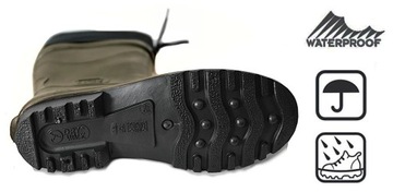 Сапоги NILS Wellington, прочные резиновые сапоги, манжеты, 7 р 39