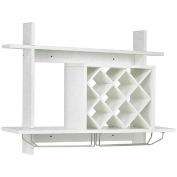 Подвесная винная стойка на 6 бутылок.