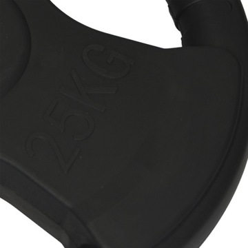 Прорезиненный грузик Fit-Rabbit для штанги весом 2,5 кг.