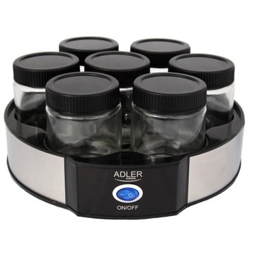 ADLER AD4476 jogurtownica 42 st C, 7 pojemniczków