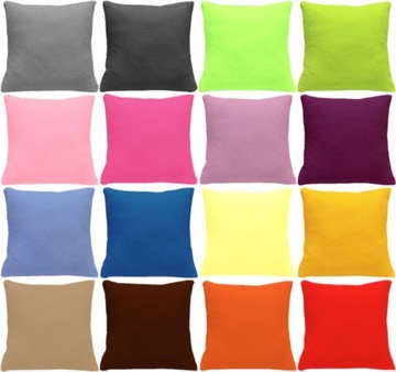Poszewka JERSEY 40x40 jasiek PREMIUM COLORS kolory