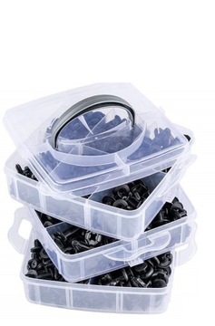 НАБОР АВТОМОБИЛЬНЫХ ЗАЖИМОВ 620 ШТ.