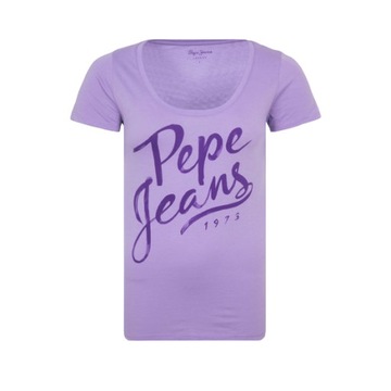 Koszulka PEPE JEANS t-shirt damski bawełniana r. S