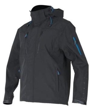 Kurtka softshell 4TECH męska - czarna - XXL