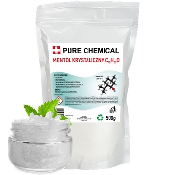 MENTOL KRYSTALICZNY DO SAUNY KRYSZTAŁY 500g 0,5kg