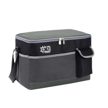 Czarny styl Torba termoizolacyjna 20L, wodoodporna