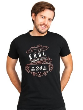 Koszulka męska t-shirt bawełniany L YOCLUB