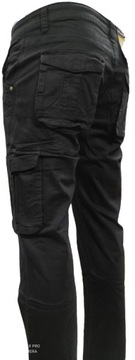 Мужские черные брюки милиции W32