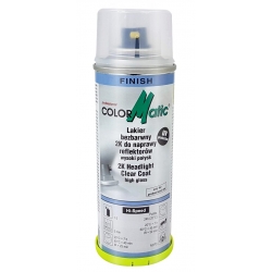 MOTIP LAKIER BEZBARWNY 2K + utwardzacz do lamp SPRAY 200ml