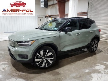 Volvo XC40 2022 Volvo XC 40 P8 Recharge Ultimate 2022 Elektryczny 400KM