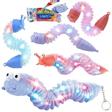 RURKI POP TUBE SENSORYCZNE LED RURY DUŻE ZESTAW