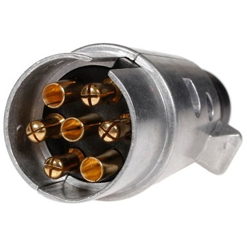 WTYK WTYCZKA PRZYCZEPY HAKA ALUMINIOWY 7 PIN 12V
