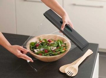 РЕЗАК ПИЩЕВОЙ ПЛЕНКИ, WENKO серый ПОДАЧА