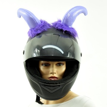 Ozdoba na kask motocyklowy, rowerowy, narciarski - rogi BYKA / Kozła
