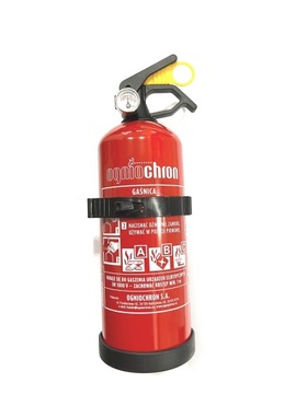 GAŚNICA PROSZKOWA ABC 1KG GP-1x ABC Z UCHWYTEM