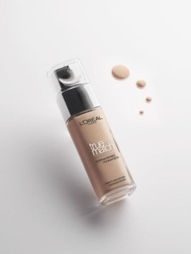 2 матирующих тональных крема для лица Loreal True Match с SPF 17, оттенок 4N + жидкость