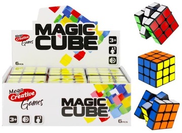 MAGICZNA KOSTKA GRA ZRĘCZNOŚCIOWA LOGICZNA MEGA CREATIVE 5,5X5,5X5,5 462723