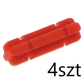 Lego 32062 4142865 technic oś czerwony 4szt P314