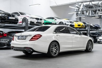 Mercedes Klasa S W222 Limuzyna Facelifting 4.0 560 469KM 2017 Mercedes S 560 4Matic Long. 23 000 km! FV23%., zdjęcie 4