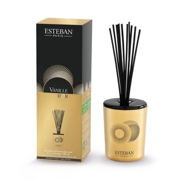 DYFUZOR ZAPACHOWY 100 ml + ceramiczna przykrywka Vanille d'Or Esteban